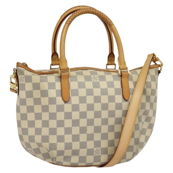 LOUIS VUITTON Damier Azur Riviera PM Tote Bag 2way N48250 LV Auth 134074 - Picture 1 of 16